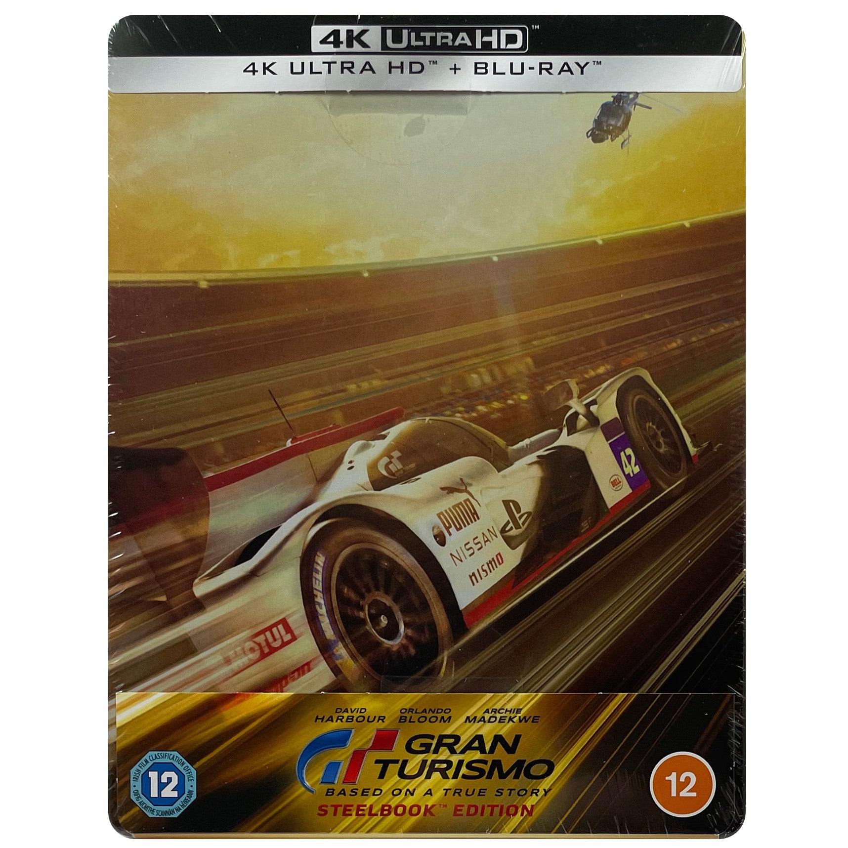Gran Turismo [SteelBook] [Includes Digital Copy] [4K Ultra HD Blu