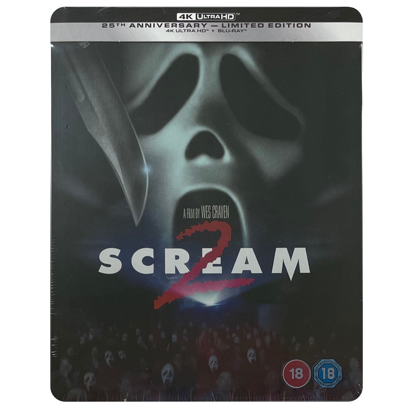 Scream - 25th Anniversary Limited Edition 4K SteelBook