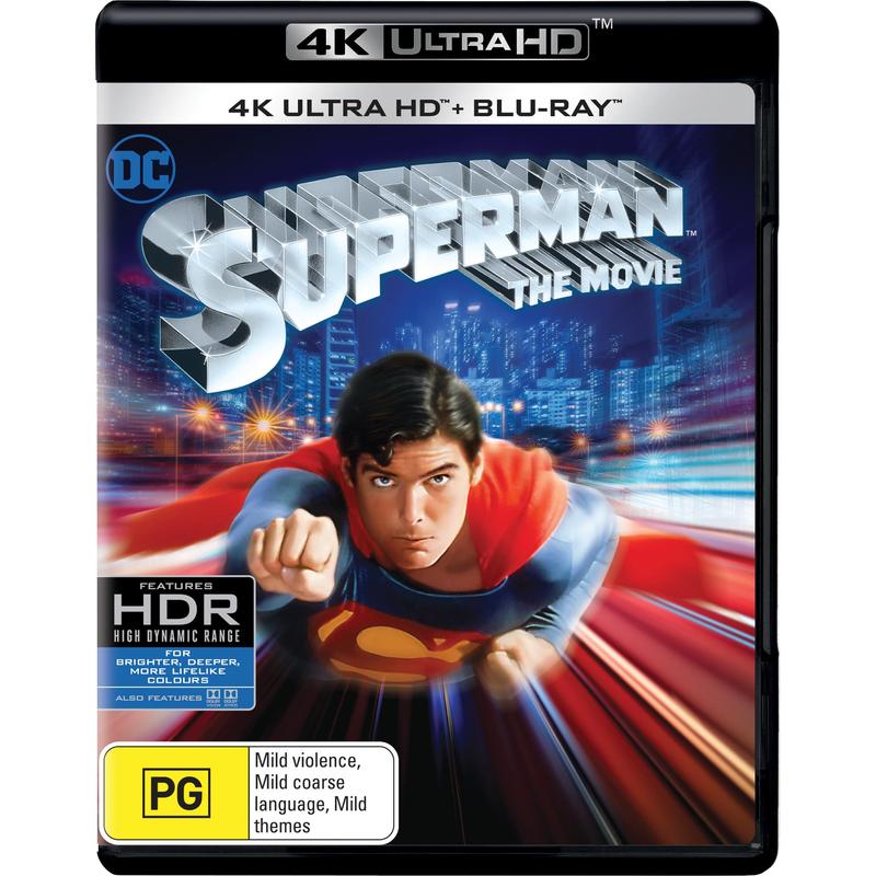 Superman I - IV Limited Edition 4K Ultra HD Steelbook Collection