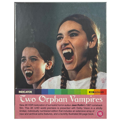 Two Orphan Vampires 4K UltraHD Blu-Ray - Limited Edition