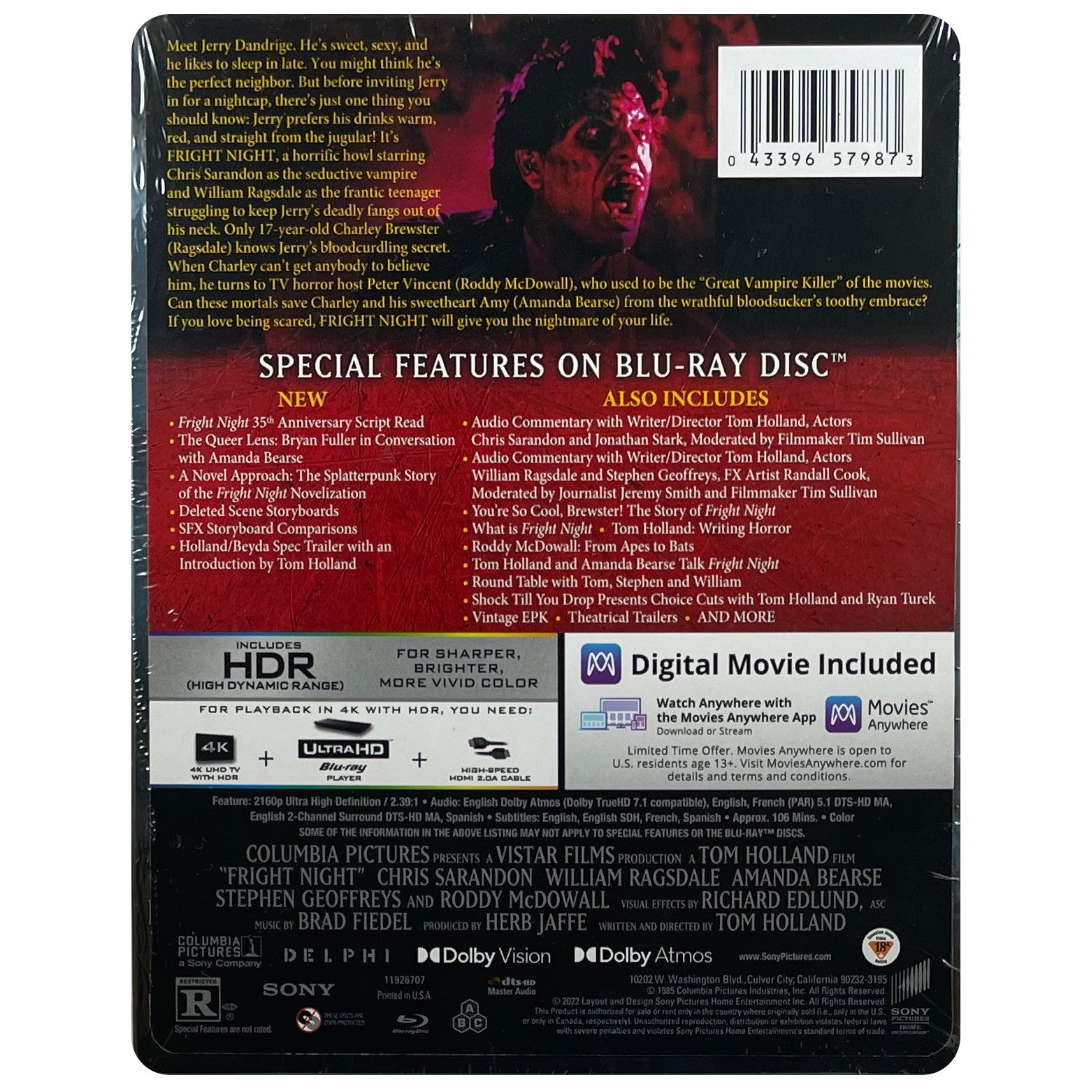 Fright Night deals 4k Steelbook