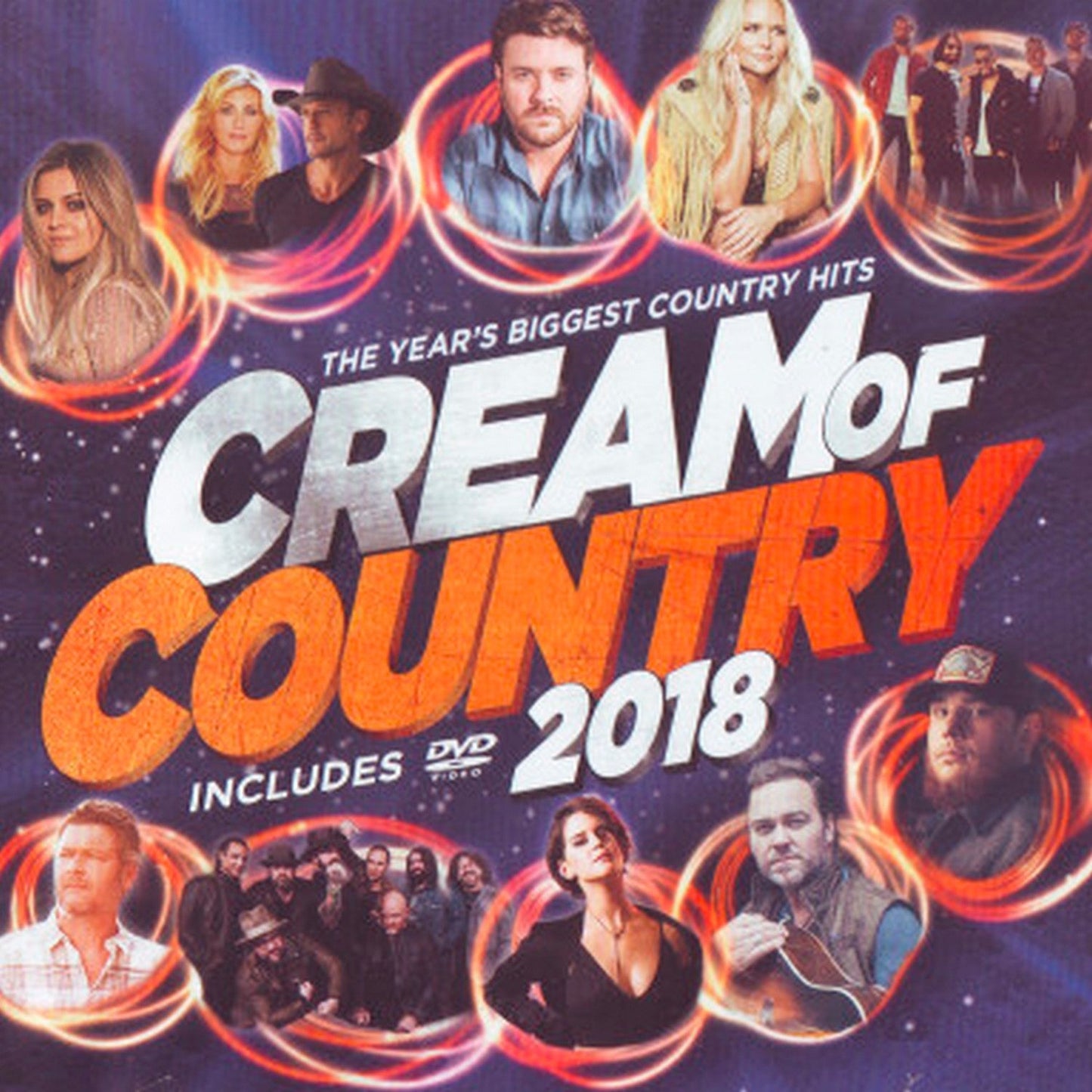 Cream of Country 2018 DVD + CD