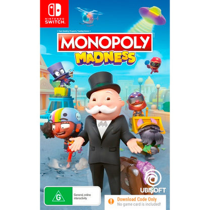 Monopoly Madness (Code in Box) (Nintendo Switch)