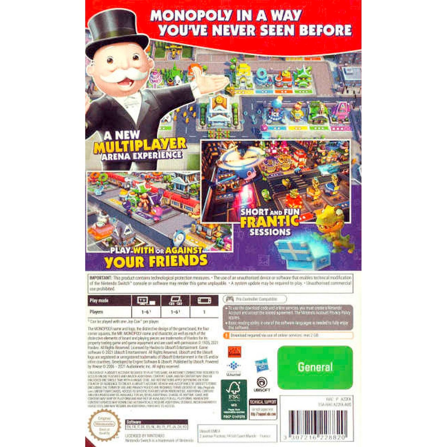 Monopoly Madness (Code in Box) (Nintendo Switch)