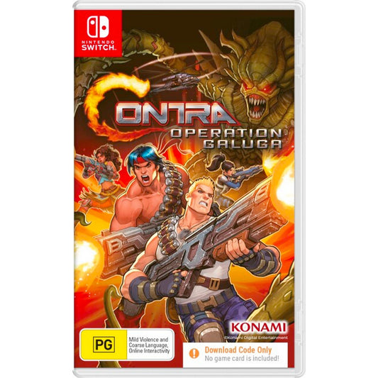 Contra Operation Galuga (Code in Box) (Nintendo Switch)