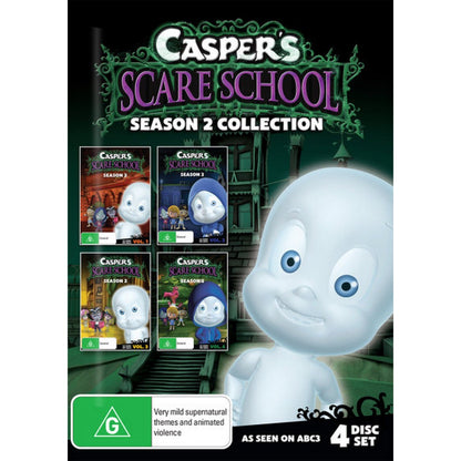 Casper's Scare School (2009): Season 2 Collection (Vol. 1 - 4) DVD