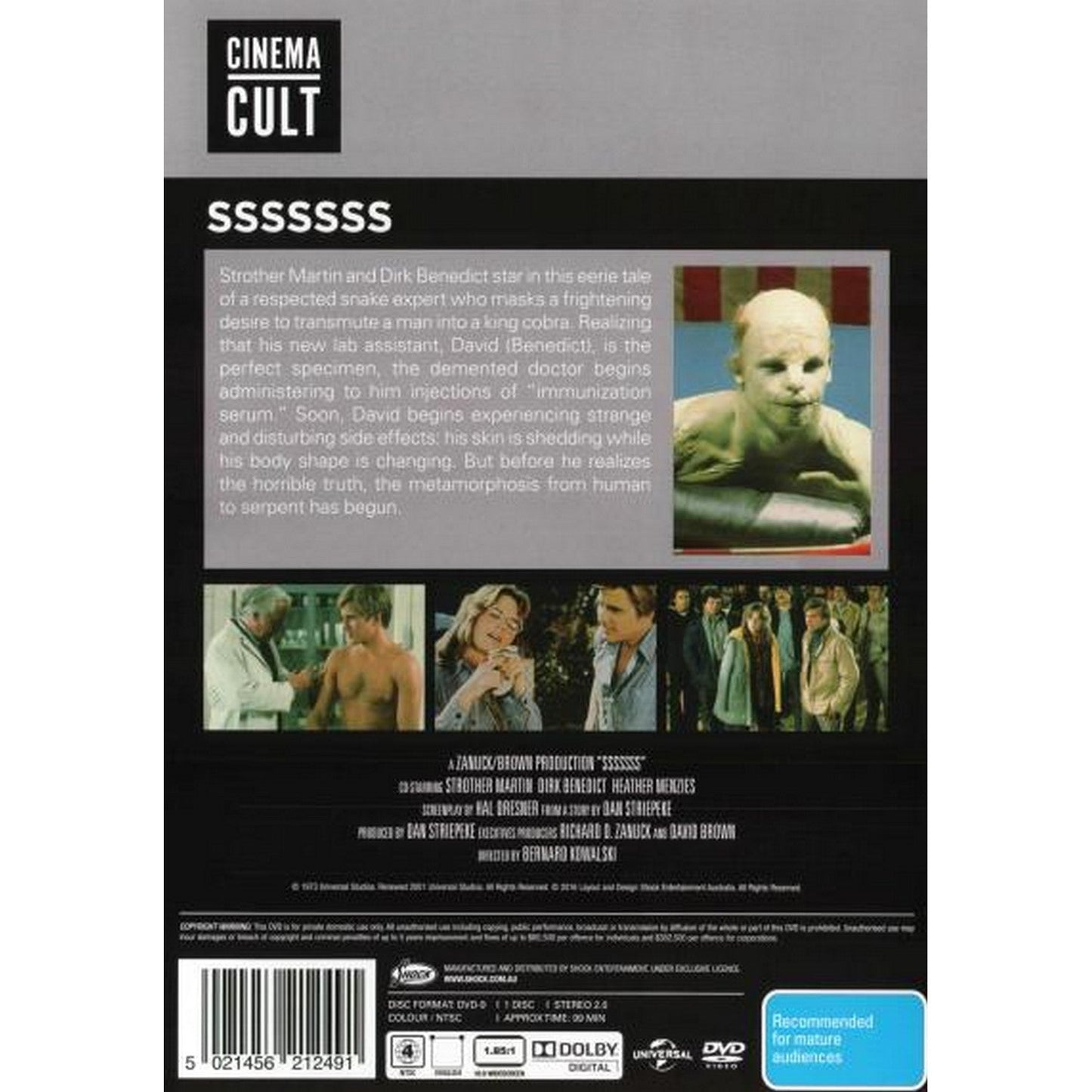 Sssssss (Cinema Cult) DVD