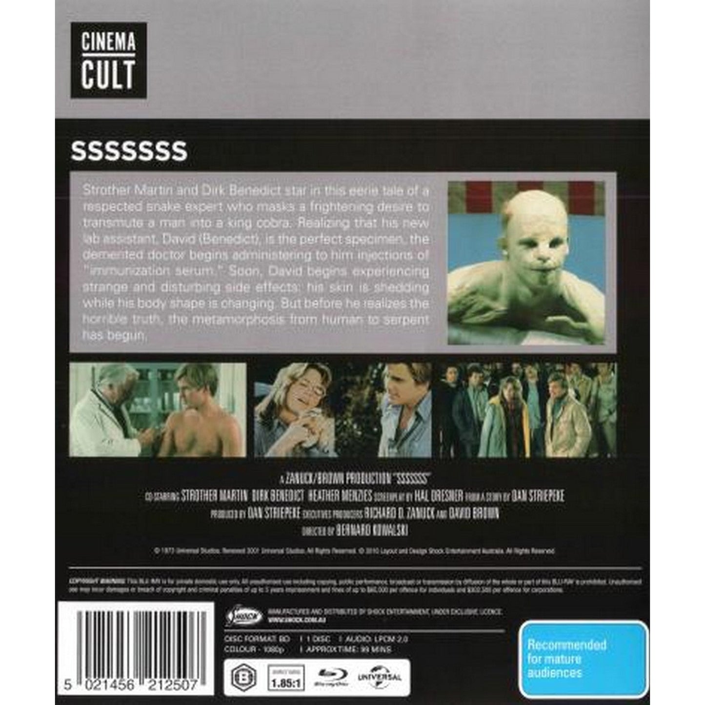 Sssssss (Cinema Cult) Blu-Ray