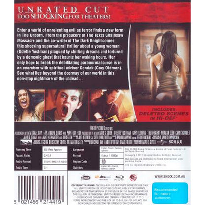 The Unborn (Unrated) Blu-Ray