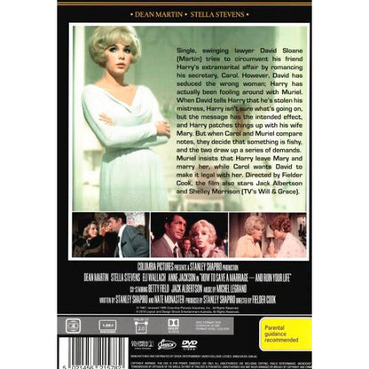 How to Save a Marriage and Ruin Your Life (Hollywood Gold Series) DVD