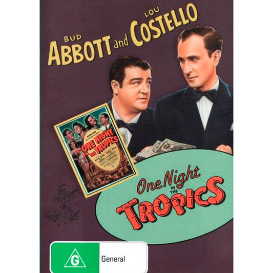 Bud Abbott and Lou Costello: One Night in the Tropics DVD