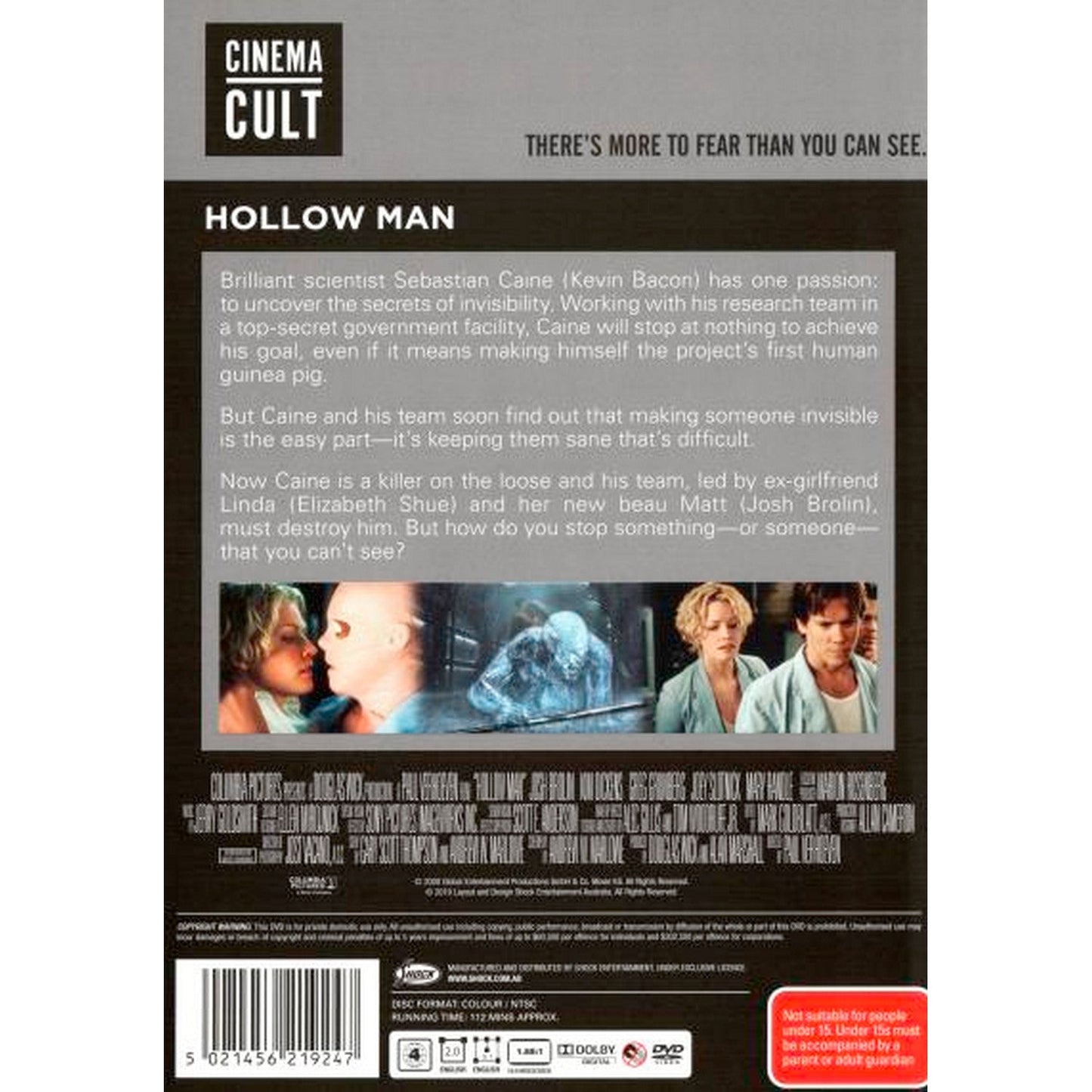 Hollow Man (Cinema Cult) DVD