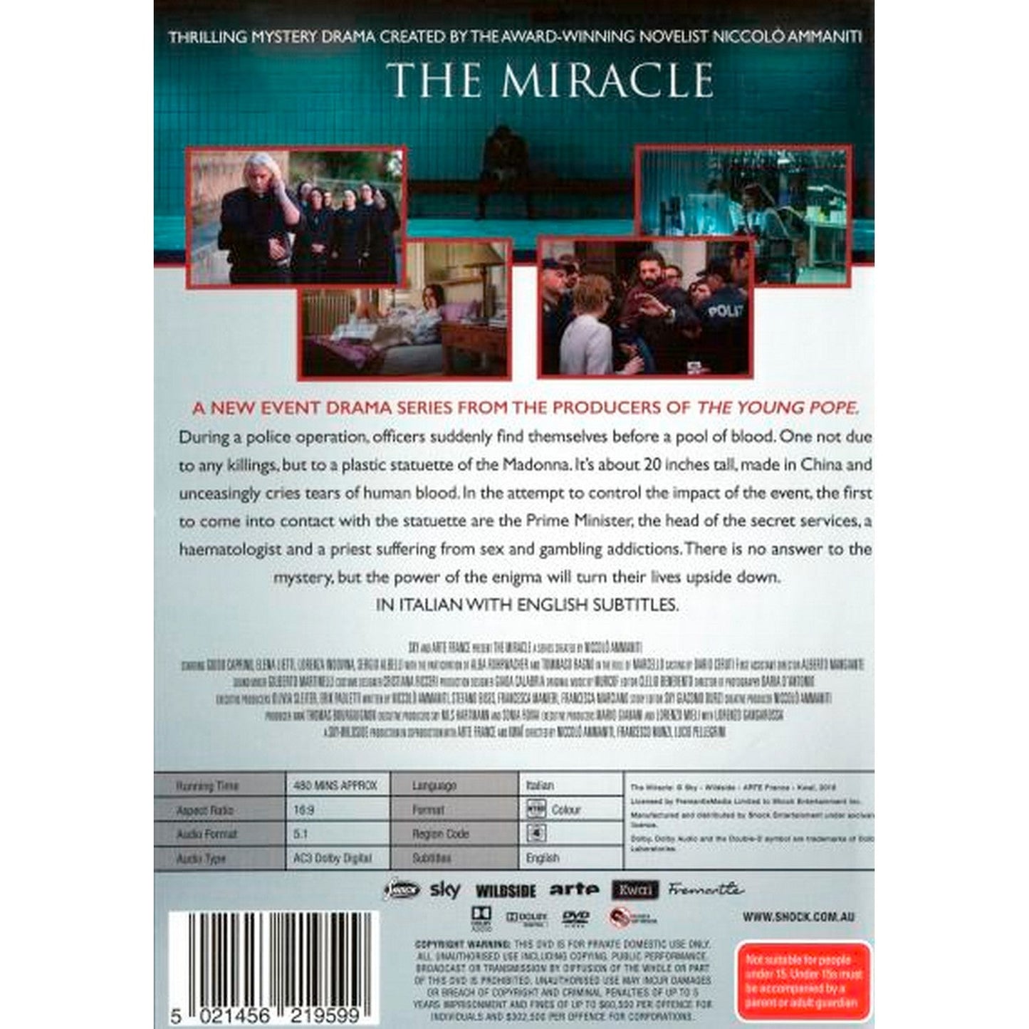 The Miracle (2018) DVD