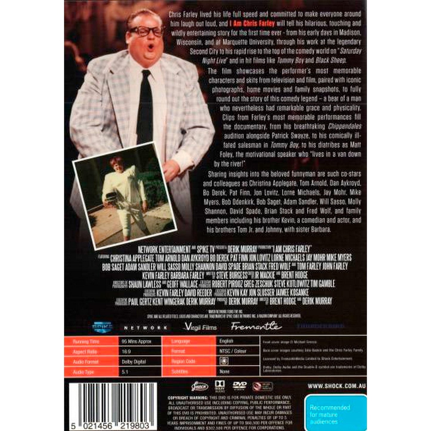 I Am: Chris Farley DVD