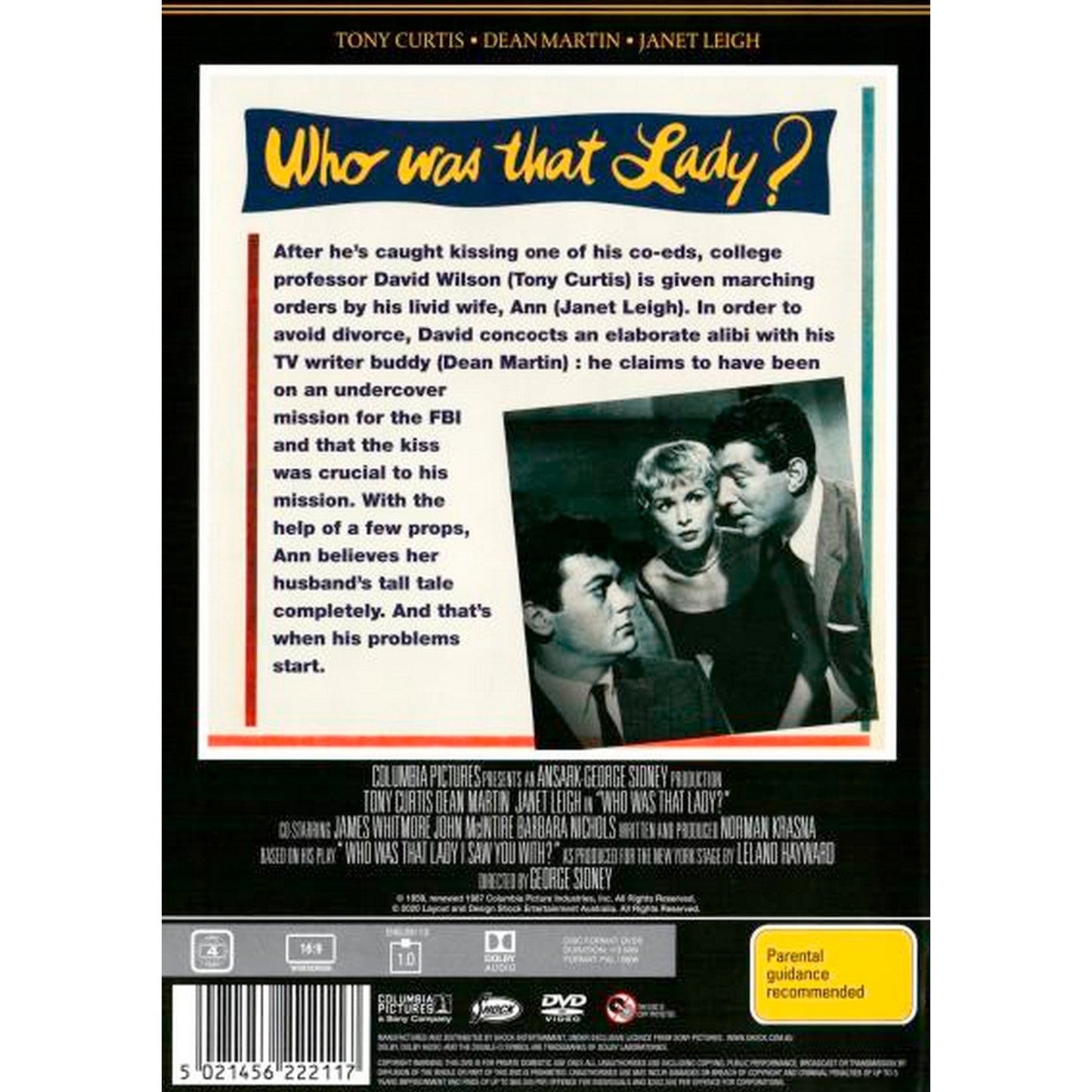 Who Was That Lady? (Hollywood Gold Series) DVD