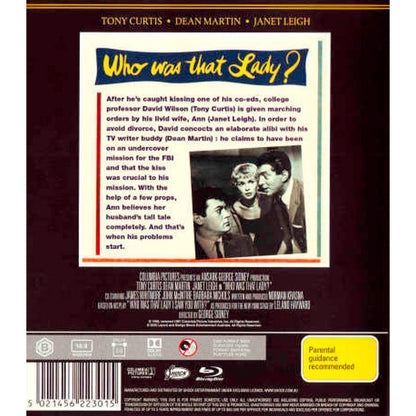 Who Was That Lady? (Hollywood Gold Series) Blu-Ray