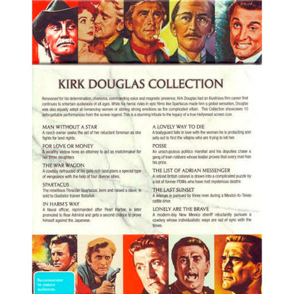 Kirk Douglas Collection DVD Box Set