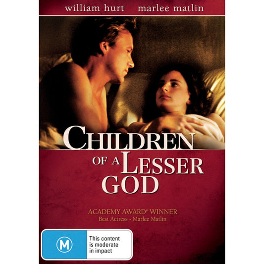 Children of a Lesser God DVD