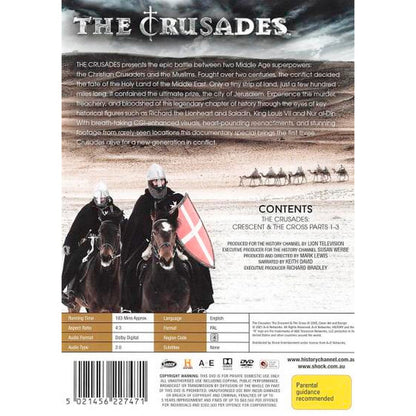 Crusades: The Crescent and the Cross DVD