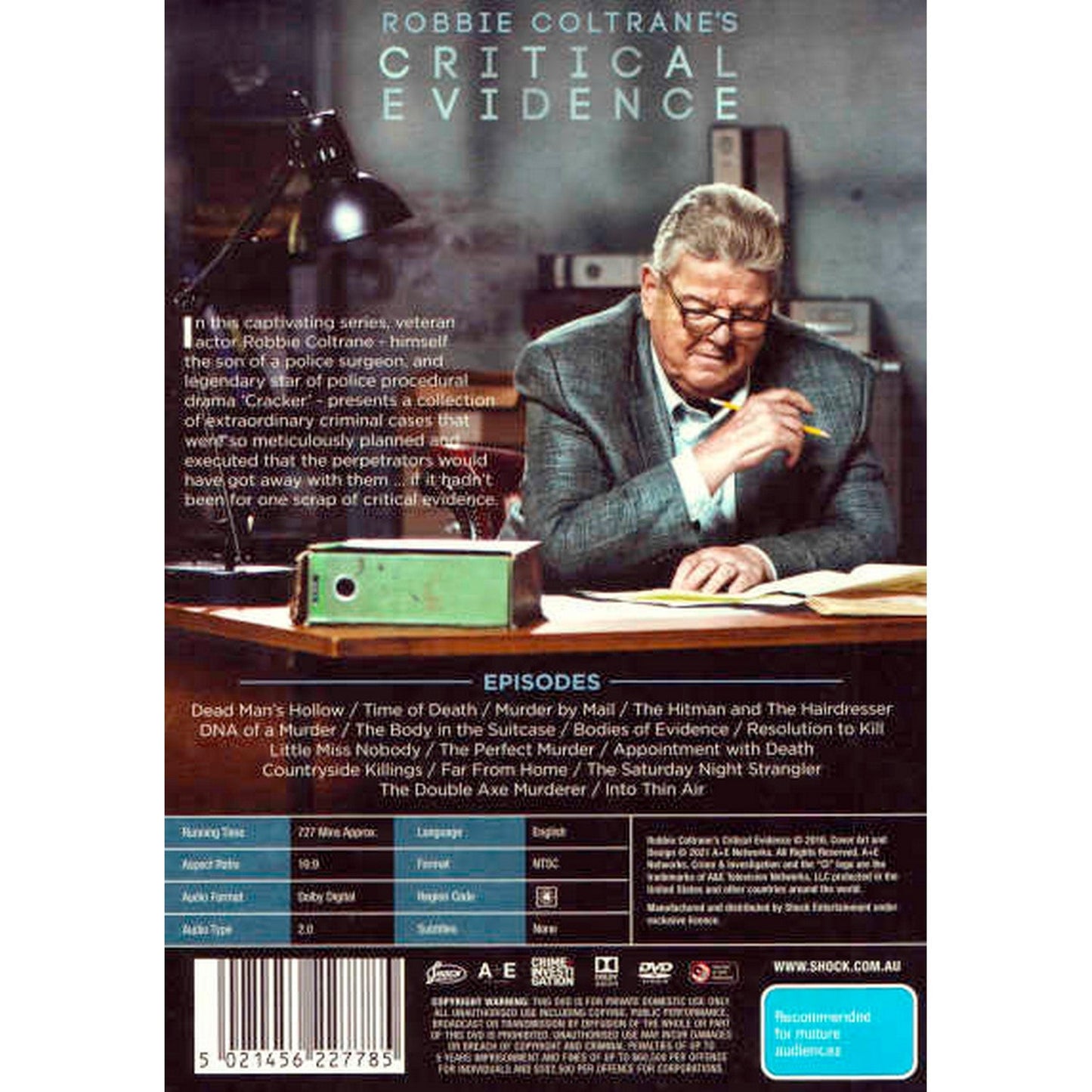 Robbie Coltrane's Critical Evidence: The Complete Collection DVD