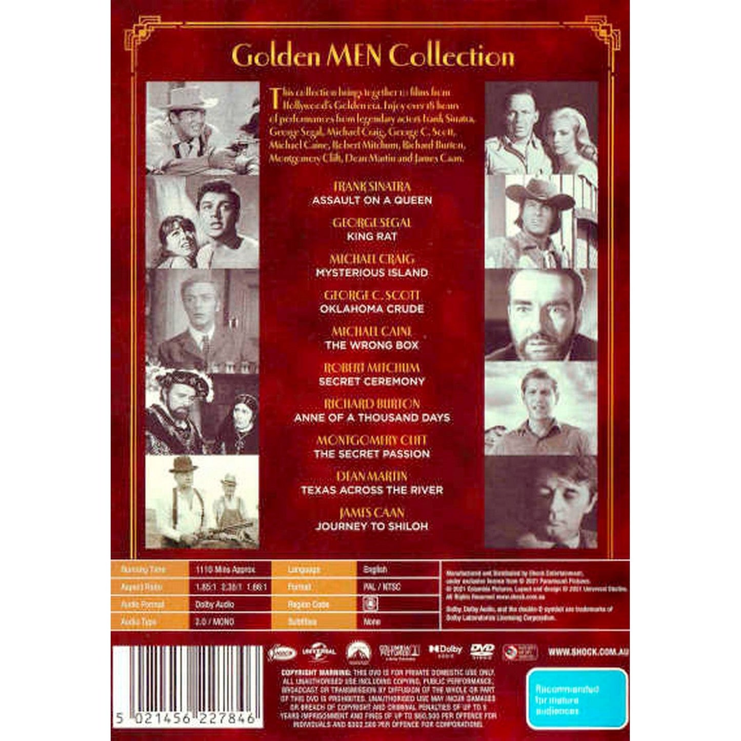 Golden Men Collection (Hollywood Gold Series) DVD Box Set