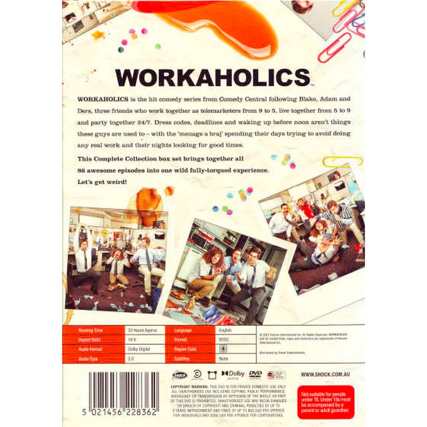 Workaholics: The Complete Collection DVD Box Set