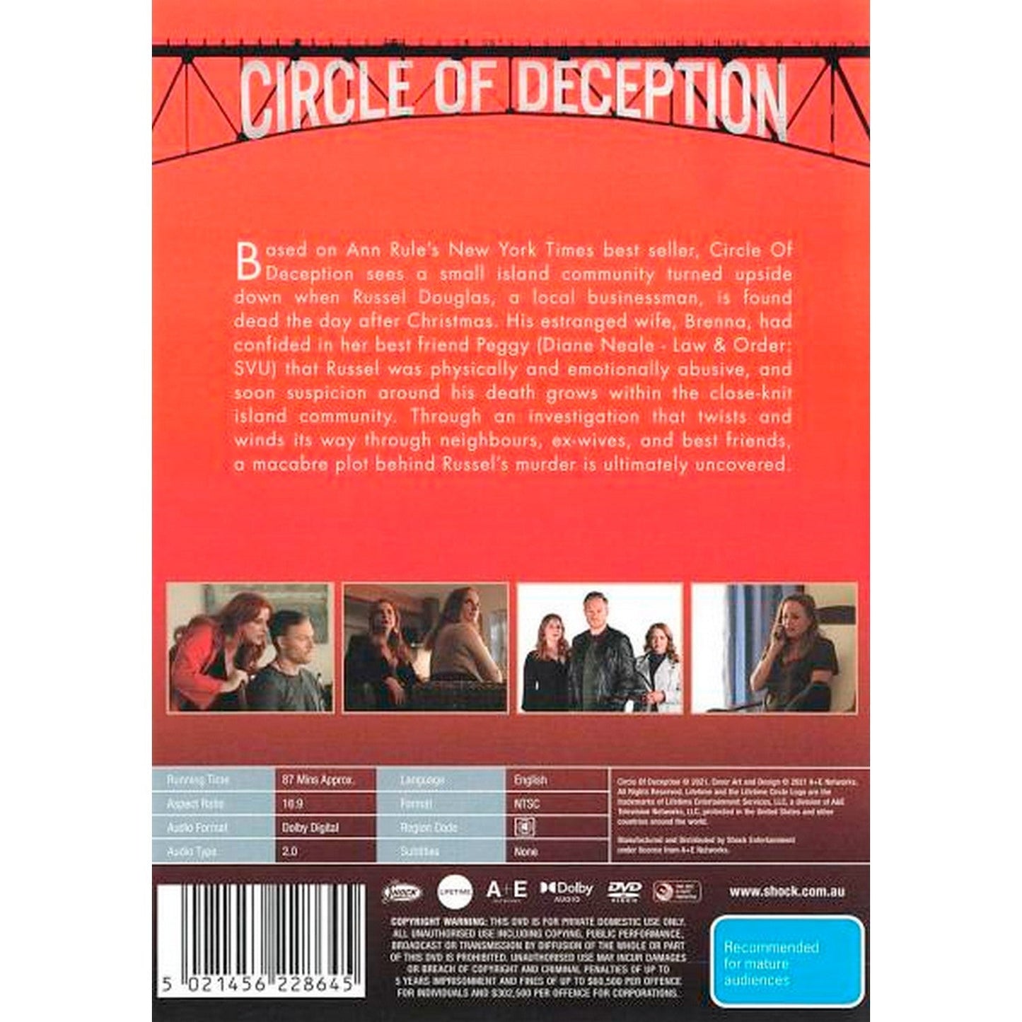 Ann Rule's: Circle of Deception DVD