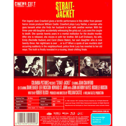 Strait-Jacket (Cinema Cult) Blu-Ray