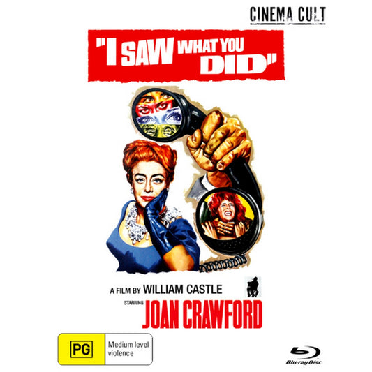 I Saw What You Did (Cinema Cult) Blu-Ray