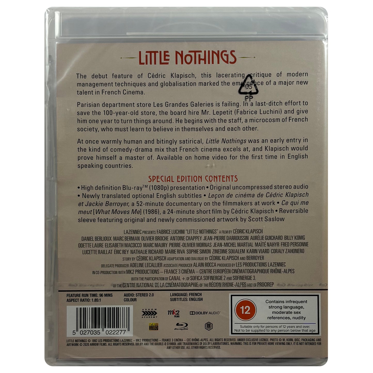 Little Nothings Blu-Ray