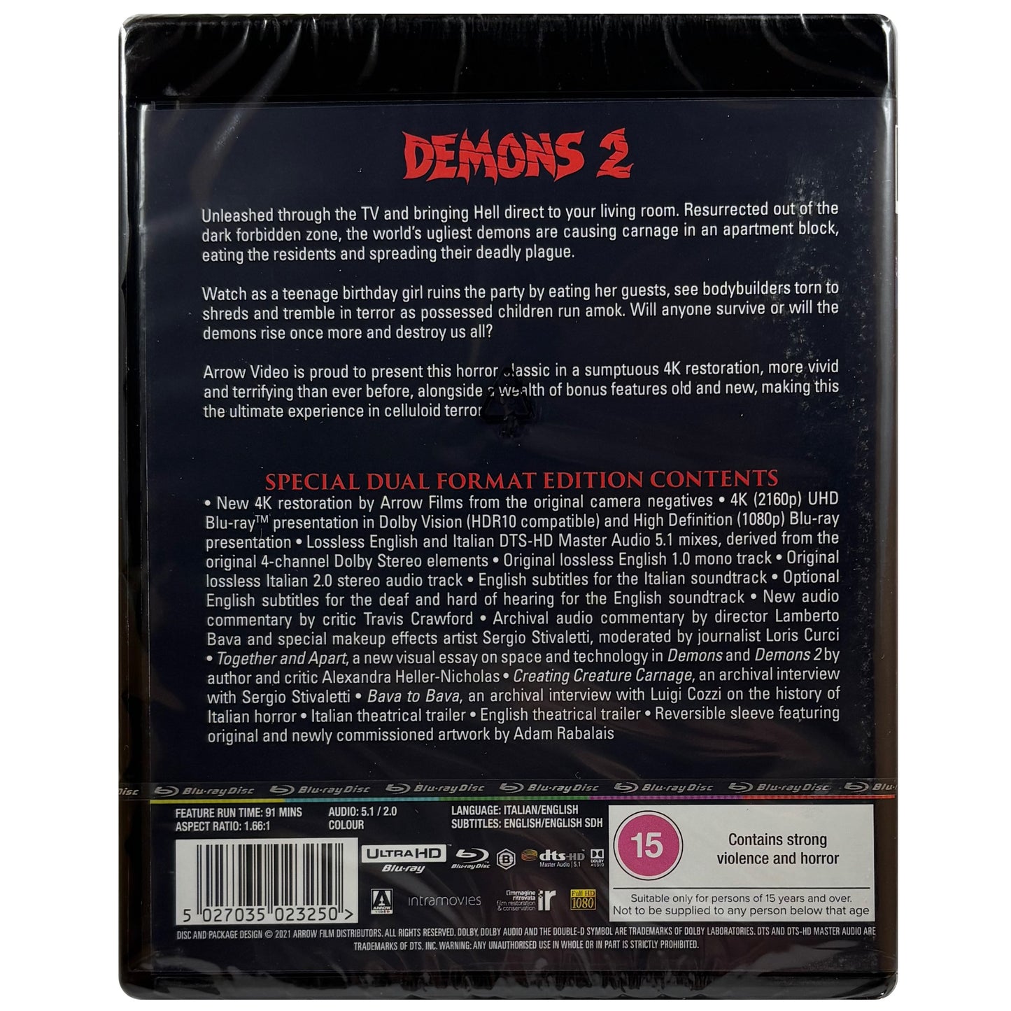 Demons 2 4K UltraHD