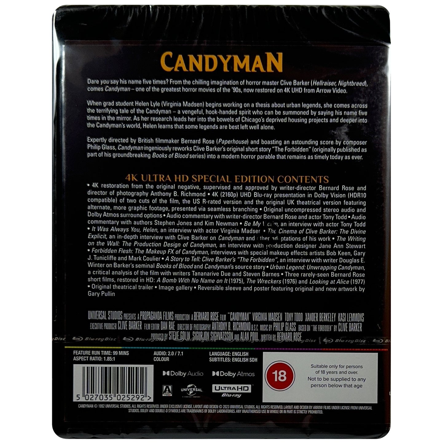 Candyman 4K UltraHD Blu-Ray