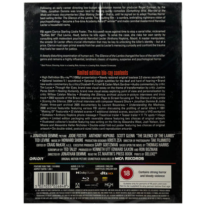 The Silence of the Lambs Blu-Ray - Limited Edition