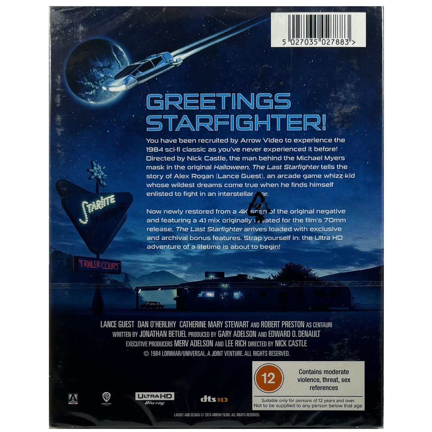 The Last Starfighter 4K UltraHD - Limited Edition