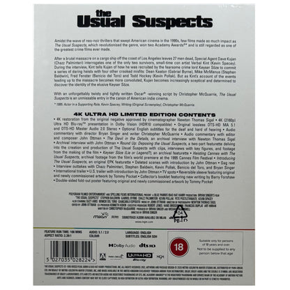 The Usual Suspects 4K UltraHD - Limited Edition