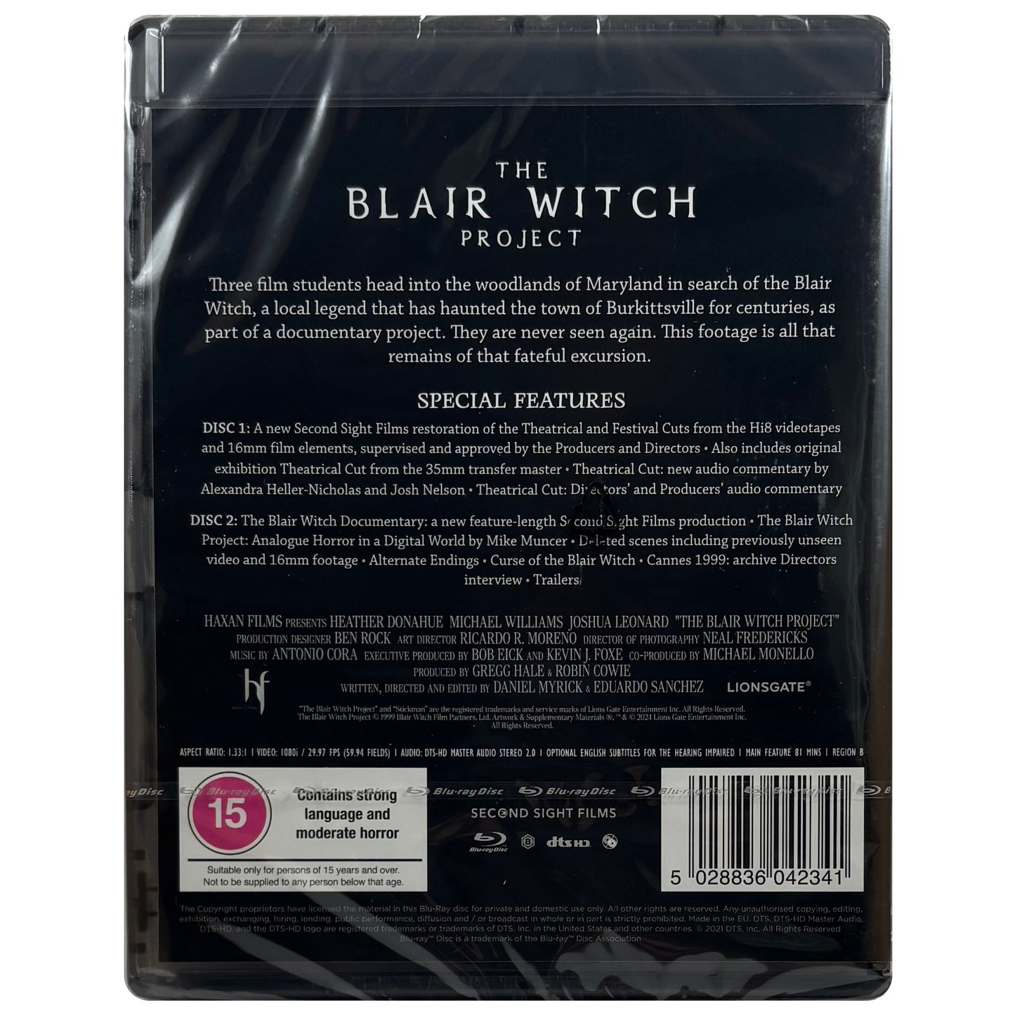 The Blair Witch Project Blu-Ray (Standard 2-Disc Edition)