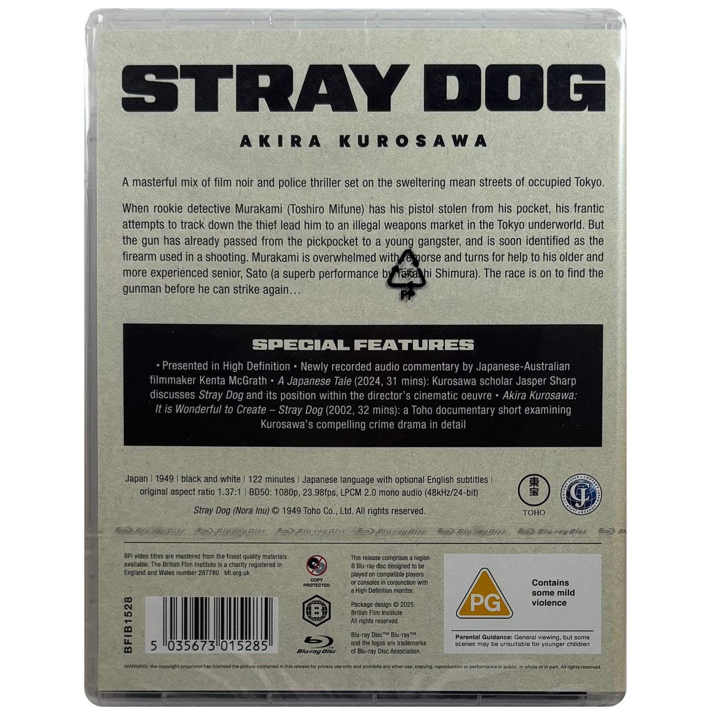 Stray Dog Blu-Ray