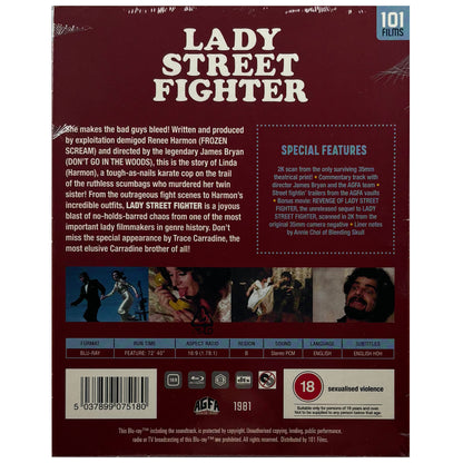 Lady Street Fighter Blu-Ray - Limited Edition