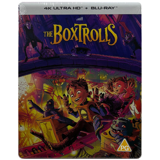 The Boxtrolls 4K + Blu-Ray Steelbook