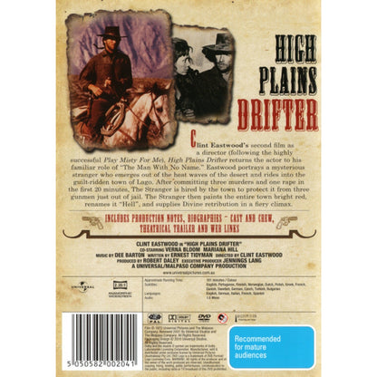 High Plains Drifter DVD