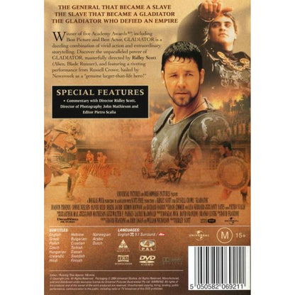 Gladiator DVD