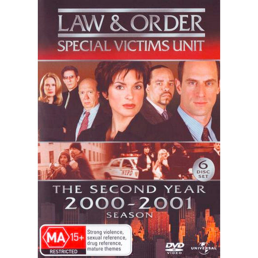 Law & Order: Special Victims Unit - Year 2: 2000-2001 Season DVD