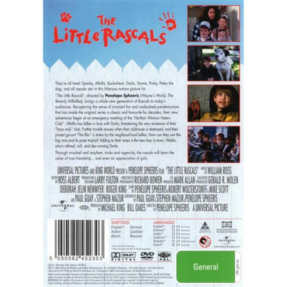 The Little Rascals DVD