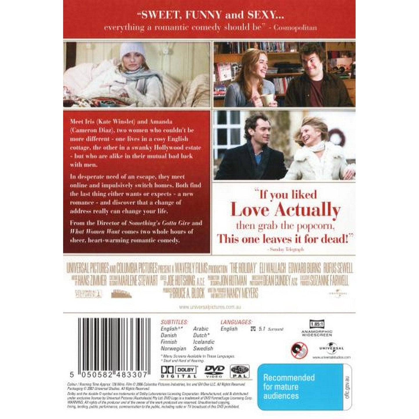 The Holiday DVD