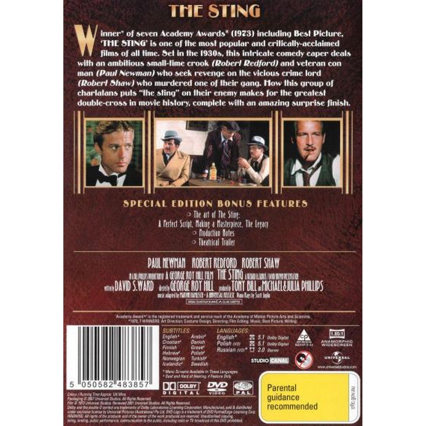 The Sting (Special Editon) DVD