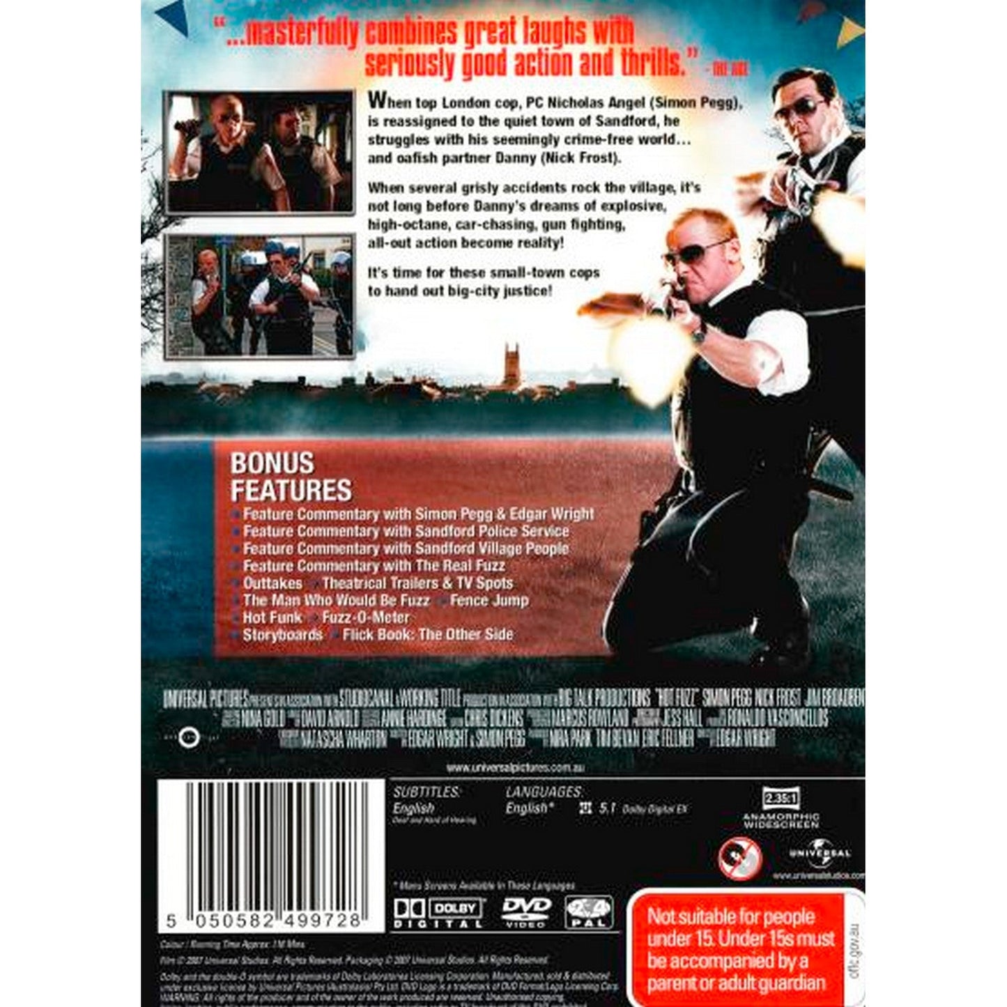 Hot Fuzz DVD