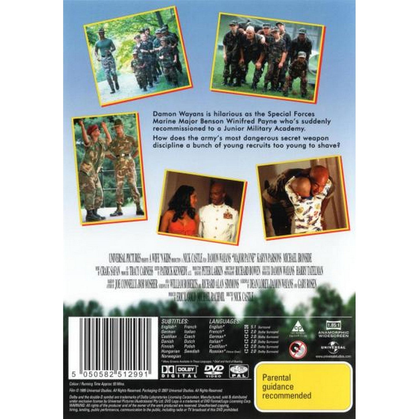 Major Payne DVD