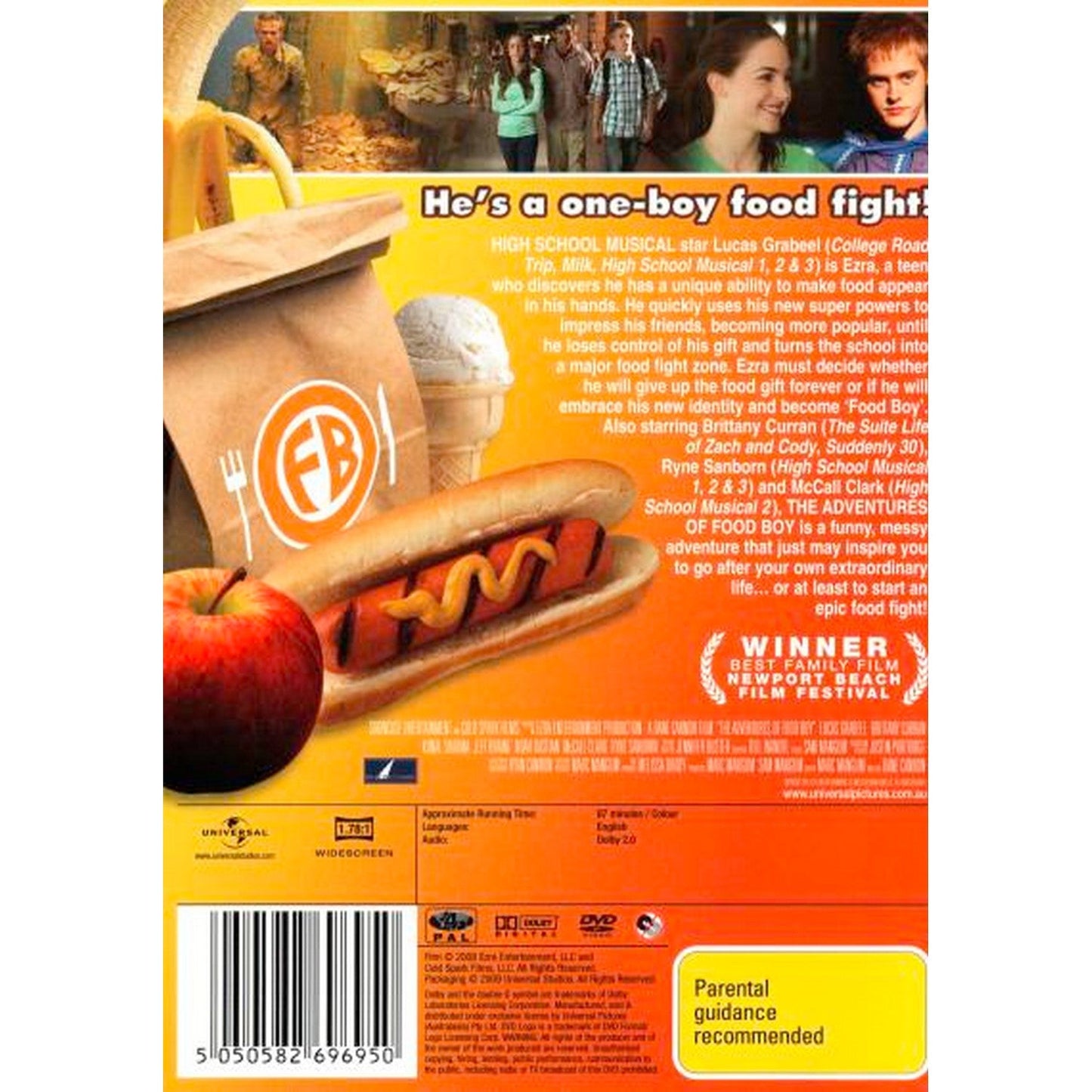 The Adventures of Food Boy DVD