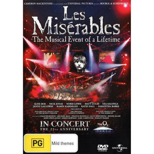 Les Miserables (2010): The Musical Event of a Lifetime (In Concert: The 25th Anniversary) DVD