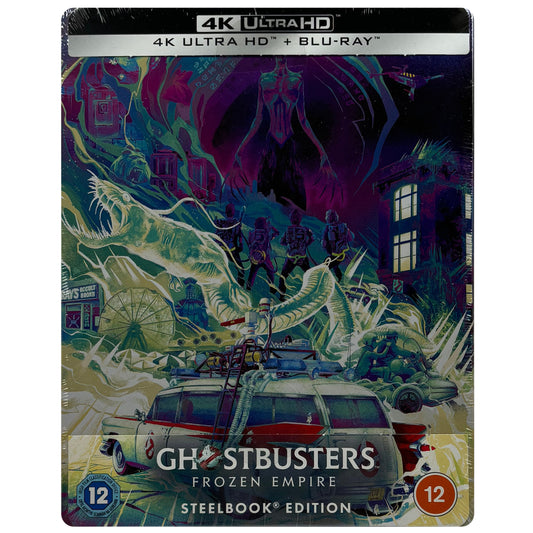 Ghostbusters: Frozen Empire 4K + Blu-Ray Steelbook **Small Scratch**